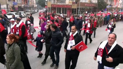 gaziler - Sarıkamış şehitleri anılıyor - MANİSA  Videosu