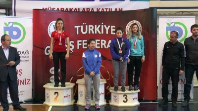 altin madalya - Türkiye Kadınlar Güreş Şampiyonası sona erdi - TEKİRDAĞ Videosu