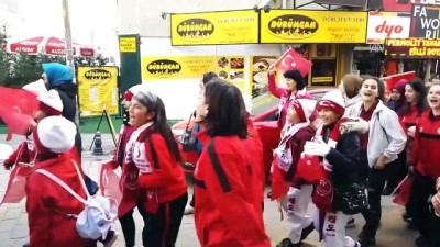 anma etkinligi - 'Türkiye Şehitleriyle Yürüyor' etkinliği - İSTANBUL Videosu