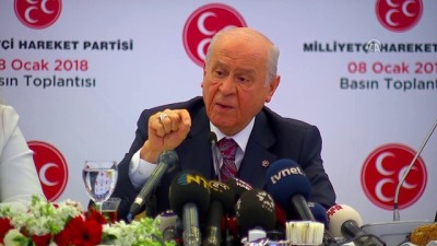 sohbet toplantisi - Bahçeli: 'MHP, ittifak olursa ittifakla, olmazsa kendi partisi olarak milletvekilliği seçimlerine girer' - ANKARA  Videosu