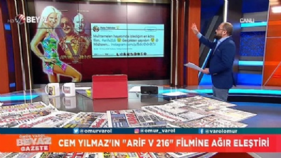 zafer algoz - Cem Yılmaz'ın ''Arif V 216'' filmine ağır eleştiri  Videosu