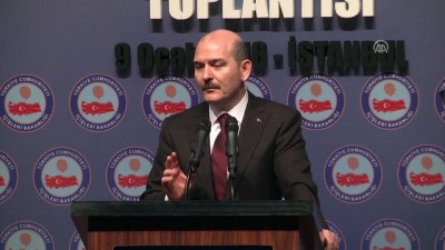 Bakan Soylu: 'Sınır sisteminin 8 ay içinde yüzde 50'sini tamamladık' - İSTANBUL