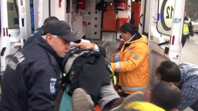 agir yarali -  Başkent’te trafik kazası: 1 ağır yaralı Videosu