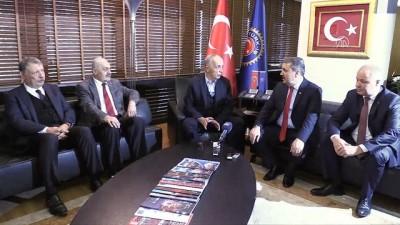 is guvenligi - Destici, Türk-İş'i ziyaret etti (1) - ANKARA  Videosu