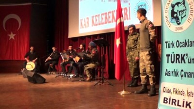 saygi durusu -  Uşak’ta Sarıkamış şehitleri şiirlerle yad edildi  Videosu