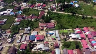 Endonezya'daki deprem - Havadan görüntüler - SULAWESİ