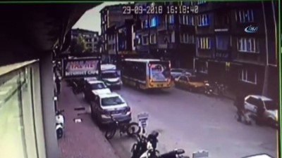 harekete gec -  Polisten kaçarken böyle kaza yaptı Videosu