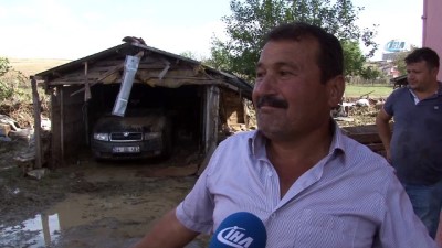 felaket -  Selin vurduğu Kaynarca havadan görüntülendi  Videosu