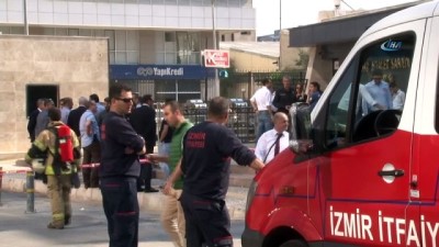 gaz sizintisi -  İzmir Adliyesi'nde gaz sızıntısı: 5 kişi hastanelere kaldırıldı  Videosu