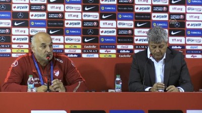Türkiye-Bosna Hersek maçının ardından - Teknik Direktör Lucescu - RİZE