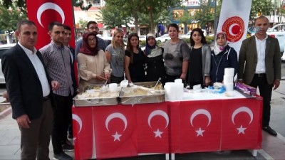 sehit yakinlari -  Batman’da 8 şehit için helva dağıtıldı  Videosu