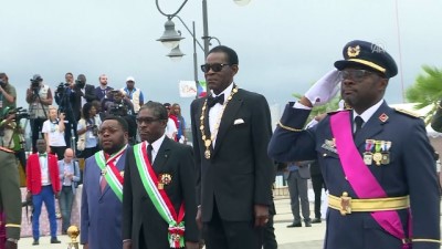 Cumhurbaşkanı Yardımcısı Oktay, Ekvator Ginesi'nin bağımsızlığının 50. yıl dönümü kutlamalarına katıldı - MALABO