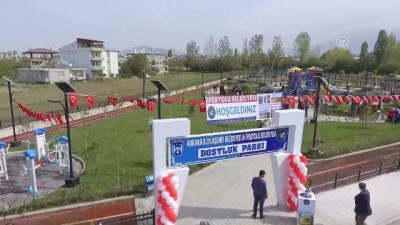 sicak asfalt - Hafriyat alanı 'Dostluk Parkı' oldu - VAN  Videosu