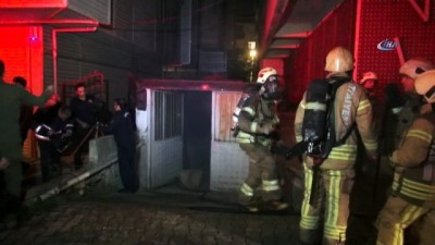 guvenlik onlemi -  Mobilya atölyesinde korkutan yangın  Videosu