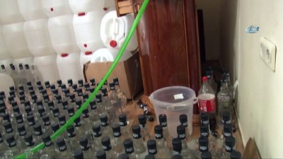 sahte icki operasyonu -  Polisten sahte içki operasyonu: 3 gözaltı  Videosu