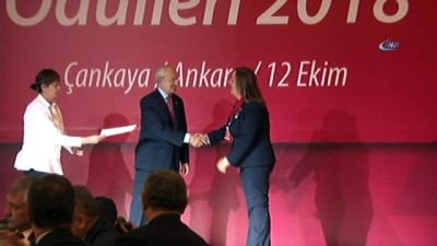  SODEM Ödüllerini Kılıçdaroğlu verdi