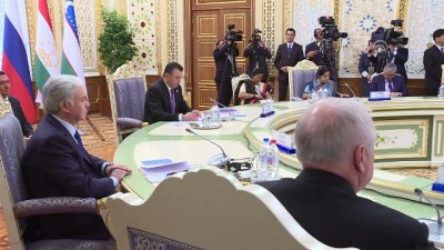 kuresellesme - Tacikistan'da ŞİÖ 17. Hükümet Başkanları Zirvesi - BİŞKEK Videosu