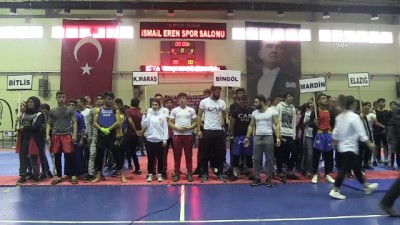 Bitlis'te 'Wushu Sanda Turnuvası' başladı