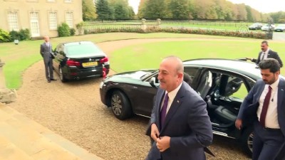 Dışişleri Bakanı Çavuşoğlu, İngiltere'de - LONDRA 