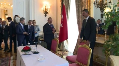 Dışişleri Bakanı Çavuşoğlu Türk STK temsilcileriyle buluştu - LONDRA