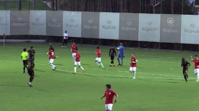 Hazırlık maçı - Antalyaspor: 1 - Evkur Yeni Malatyaspor: 1 - ANTALYA