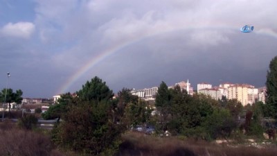  İstanbul’da gökkuşağı sürprizi 