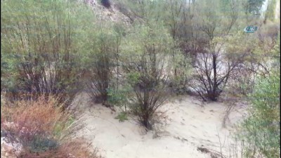  Sivas'ta tarım arazileri sular altında kaldı 