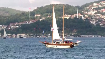 'The Bodrum Cup' için yelkenler İstanbul Boğazı'na açıldı - İSTANBUL