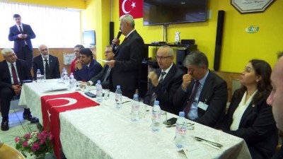  - TBMM Başkanı Yıldırım İsviçre’de Lozan Türk Birliği üyeleriyle buluştu
