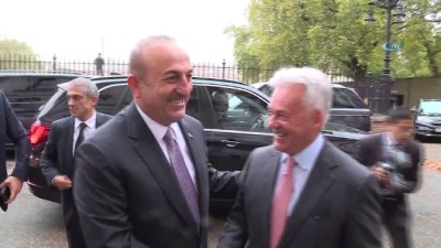  - Bakan Çavuşoğlu, İngiltere Dışişleri Bakanı Hunt İle Görüştü