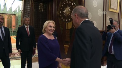 Cumhurbaşkanı Erdoğan, Romanya Başbakanı Dancıla'yı kabul etti - ANKARA