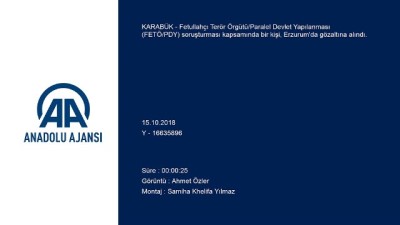 yakalama karari - FETÖ/PDY operasyonu - KARABÜK  Videosu