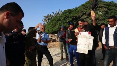 yol calismasi - Han el-Ahmer'de gergin bekleyiş - KUDÜS  Videosu