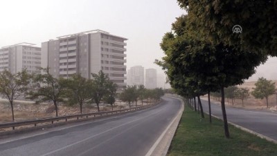 Toz bulutu yaşamı olumsuz etkiledi - GAZİANTEP 