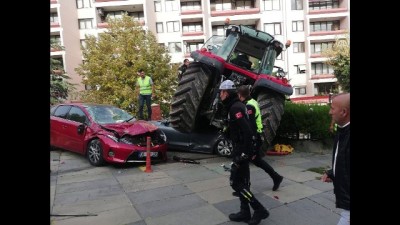 Başkentte şüpheli traktör alarmı (2) - ANKARA 