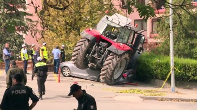 yazili aciklama - Başkentte 'traktör' alarmı (6) - ANKARA  Videosu