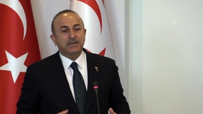 Çavuşoğlu: 'Kıbrıs Sorununun çözümü için uzun yıllar çaba sarfettik' - ANKARA 
