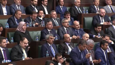 grup toplantisi - Cumhurbaşkanı Erdoğan: 'Erken emekliliği sosyal güvenlik sistemimizde tasvip etmiyoruz ama siyasette bu yol her zaman için açıktır' - TBMM  Videosu