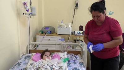 solunum cihazi -  Elektrik kesintisi, SMA hastası 1,5 yaşındaki Uğur ve ailesi için kabus oldu  Videosu