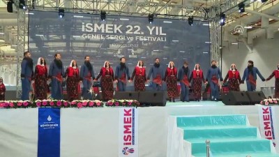 ogrenci sayisi - İSMEK'in '22. Yıl Genel Sergi ve Festivali' açıldı - İSTANBUL Videosu