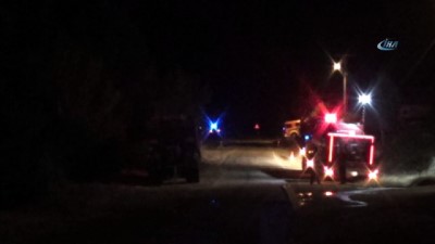 itfaiye araci -  Sarp arazide çıkan yangında 2 hektar alan küle döndü  Videosu