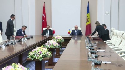 Cumhurbaşkanı Erdoğan, iş birliği anlaşması imza törenine katıldı - KİŞİNEV