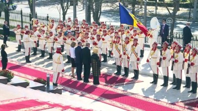 Cumhurbaşkanı Erdoğan Moldova’da – Karşılama töreni - KİŞİNEV 