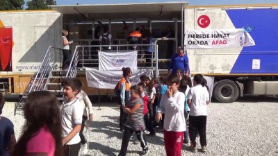 muhtarliklar -  Denizlili vatandaşlar Simülasyon Tırında depremi yaşadı  Videosu