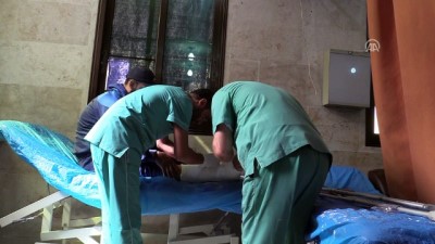 ameliyathane - Dört milyon sivilin barındığı İdlib'den sağlık hizmeti için destek çağrısı (1) - İDLİB  Videosu