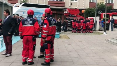 deprem cadiri - Esenler'de deprem tatbikatı - İSTANBUL Videosu