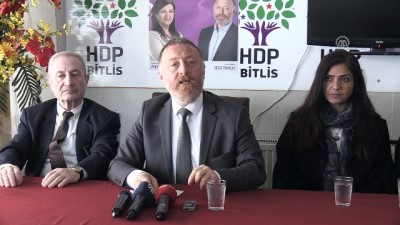 HDP Eş Genel Başkanı Temelli: ''Bu ülkenin acilen bir toplumsal barışa ihtiyacı var'' - BİTLİS
