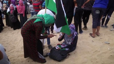 İsrail kurşunları Filistinlileri yıldırmıyor - GAZZE 