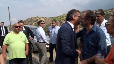 KKTC Başbakanı Erhürman, Aplıç sınır kapısını ziyaret etti - LEFKE
