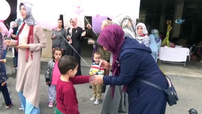 meme kanseri -  Meme Kanserine dikkat çektiler pembe balon uçurdular  Videosu